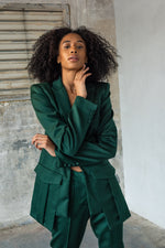 Hunter Green Lume Suit